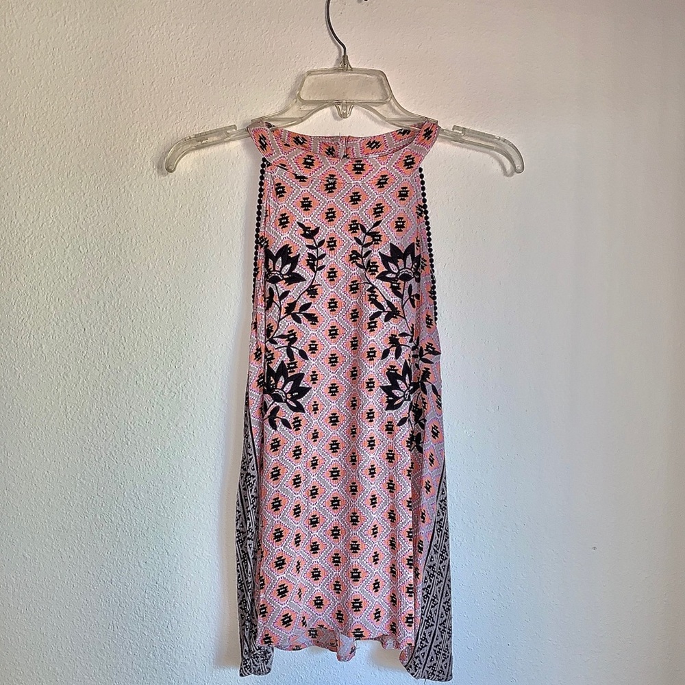 Xhilaration High Neck Sleeveless Top
